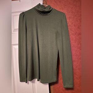 Gibson Men's Forest Green Turtleneck Sweater